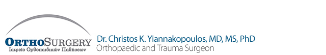 OrthoSurgery | Christos K. Yiannakopoulos, MD, MS, PhD | Orthopaedic and Trauma Surgeon