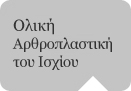 Ολική Αρθροπλαστική του Ισχίου Ολική Αρθροπλαστική του Ισχίου